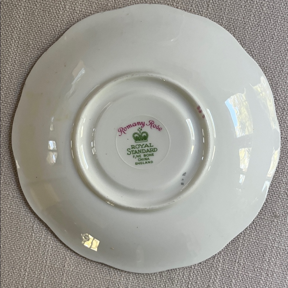 Beautiful Vintage Royal Standard Romany Rose Tea Set - Picture 7 of 8